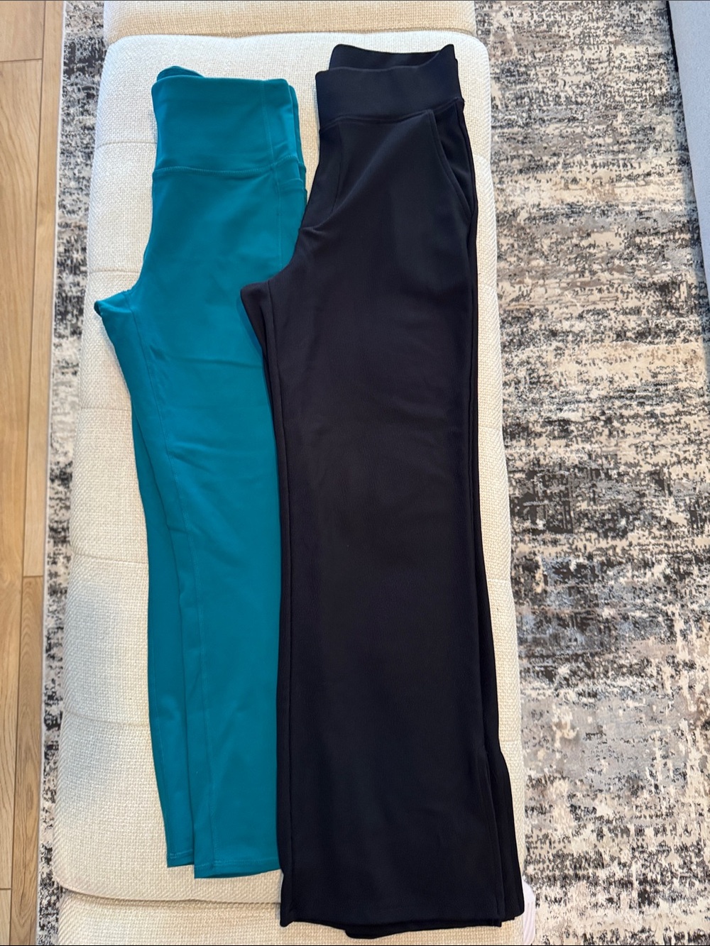 Skechers Women's Leggings Duo — Teal & Black